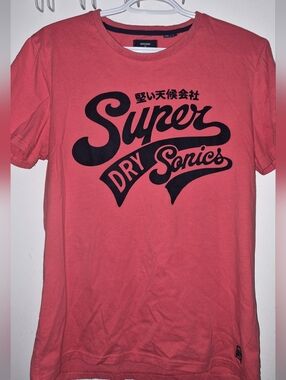 Superdry Coral Crew Neck Logo Tee for Men